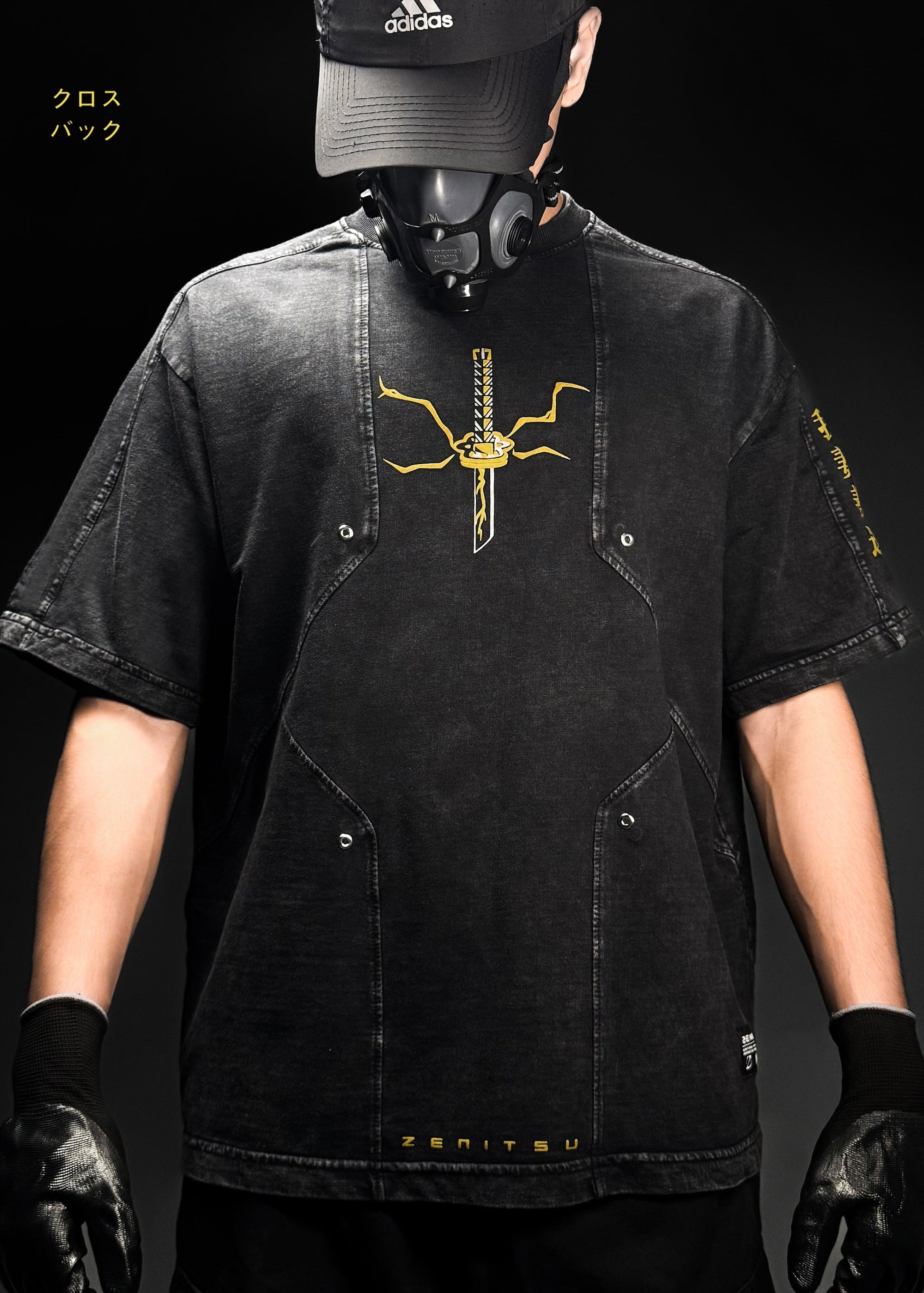 ZENITSU / DEMON SLAYER / WASHED OVERSIZED T-SHIRT