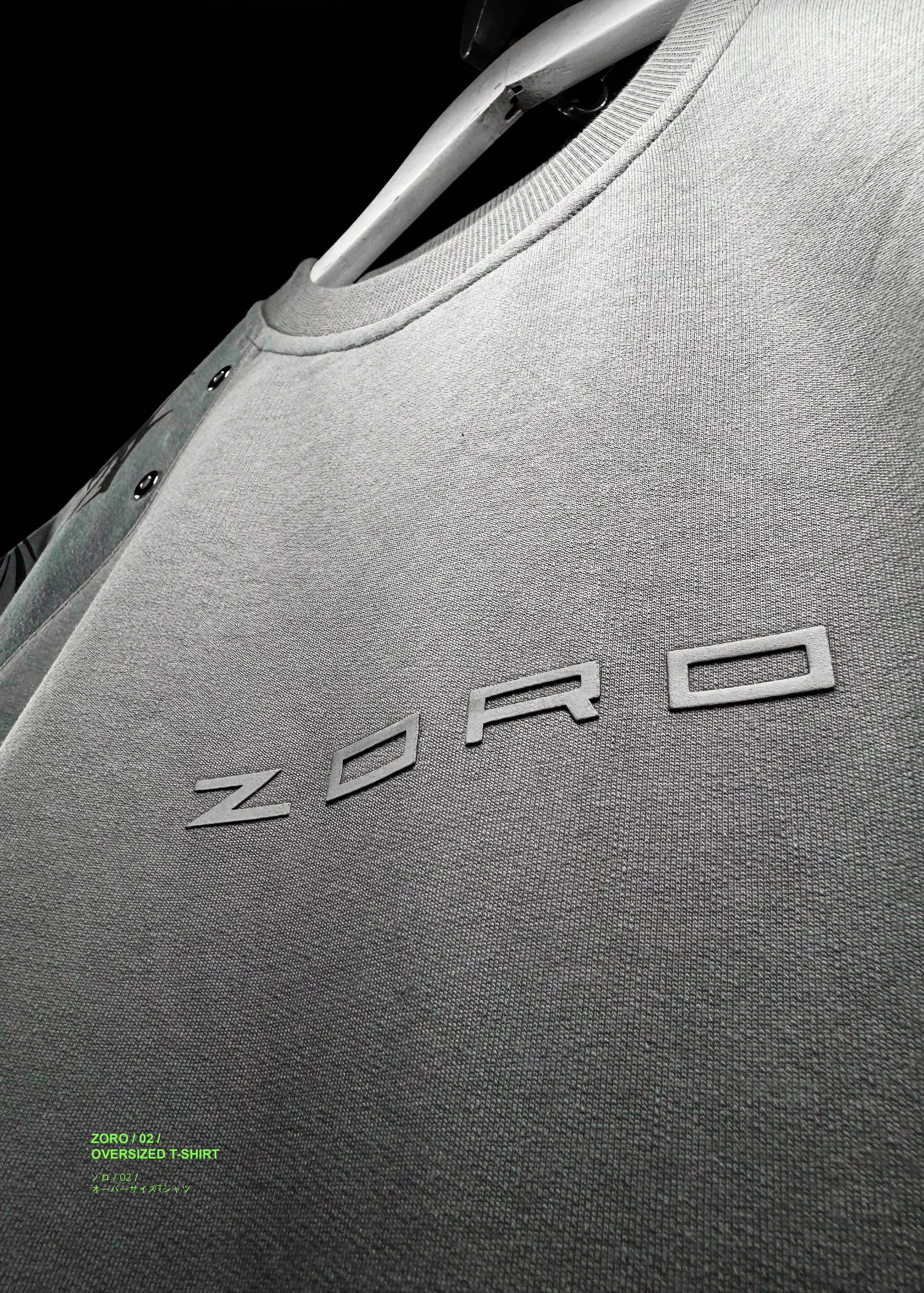 ZORO / 02 / OVERSIZED T-SHIRT