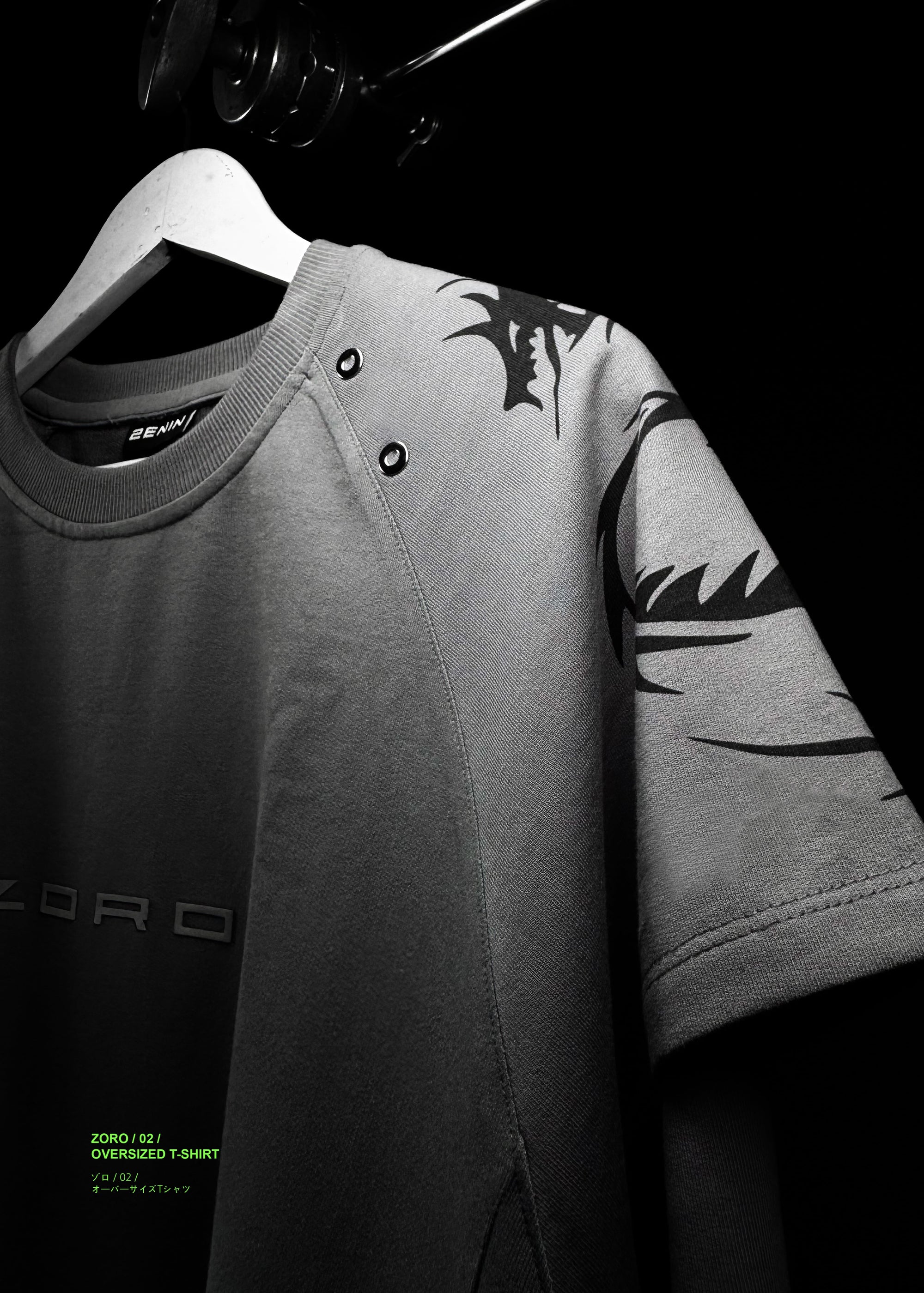 ZORO / 02 / OVERSIZED T-SHIRT