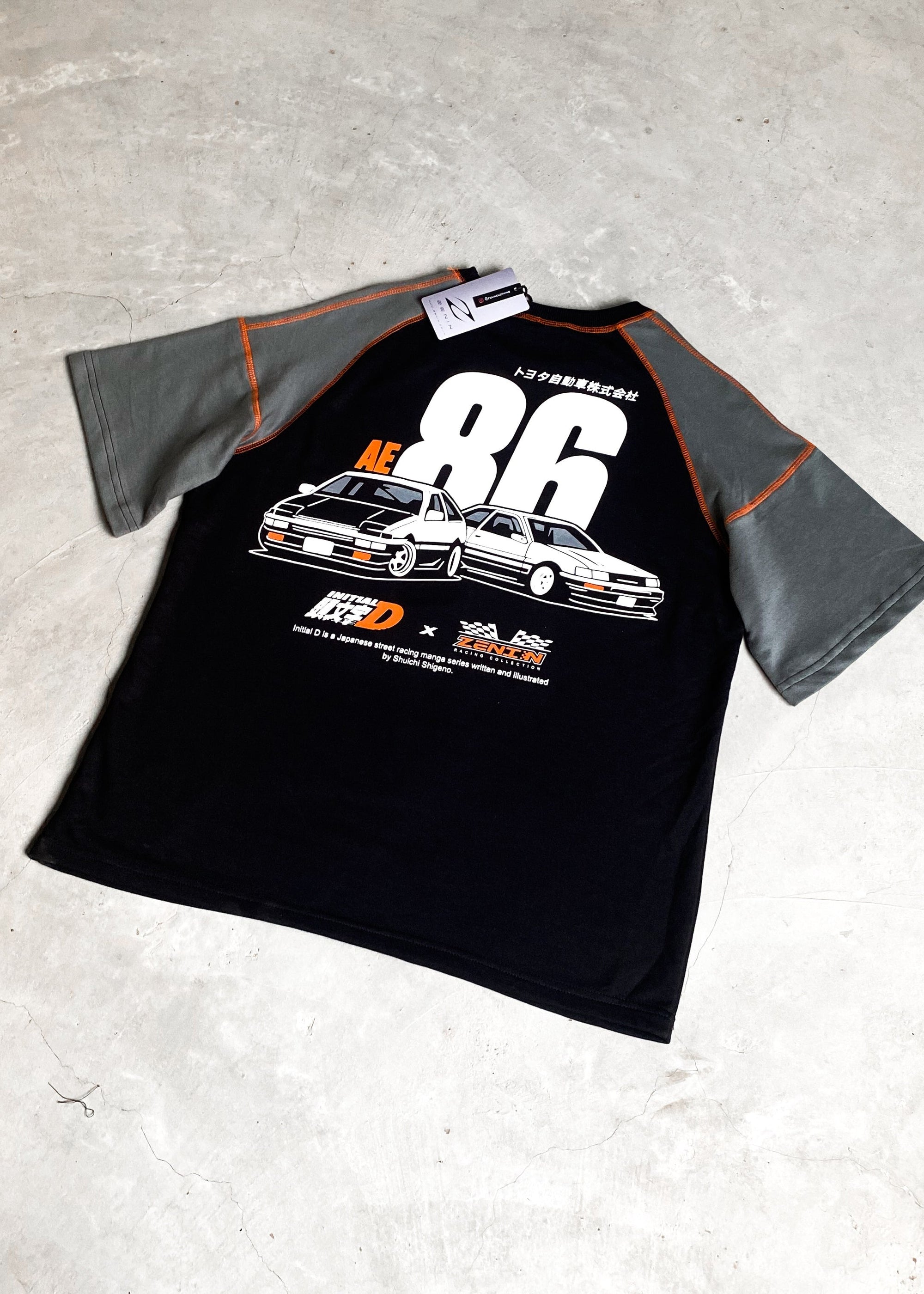 AE86 RACING OVERSIZED T-SHIRT