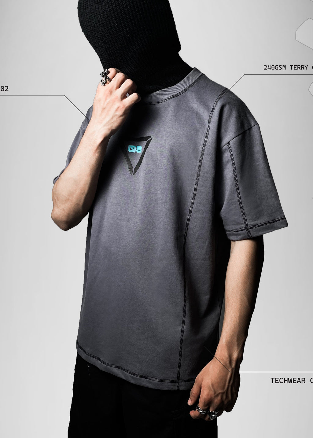 KAIJU NO.8 / OVERSIZED T-SHIRT