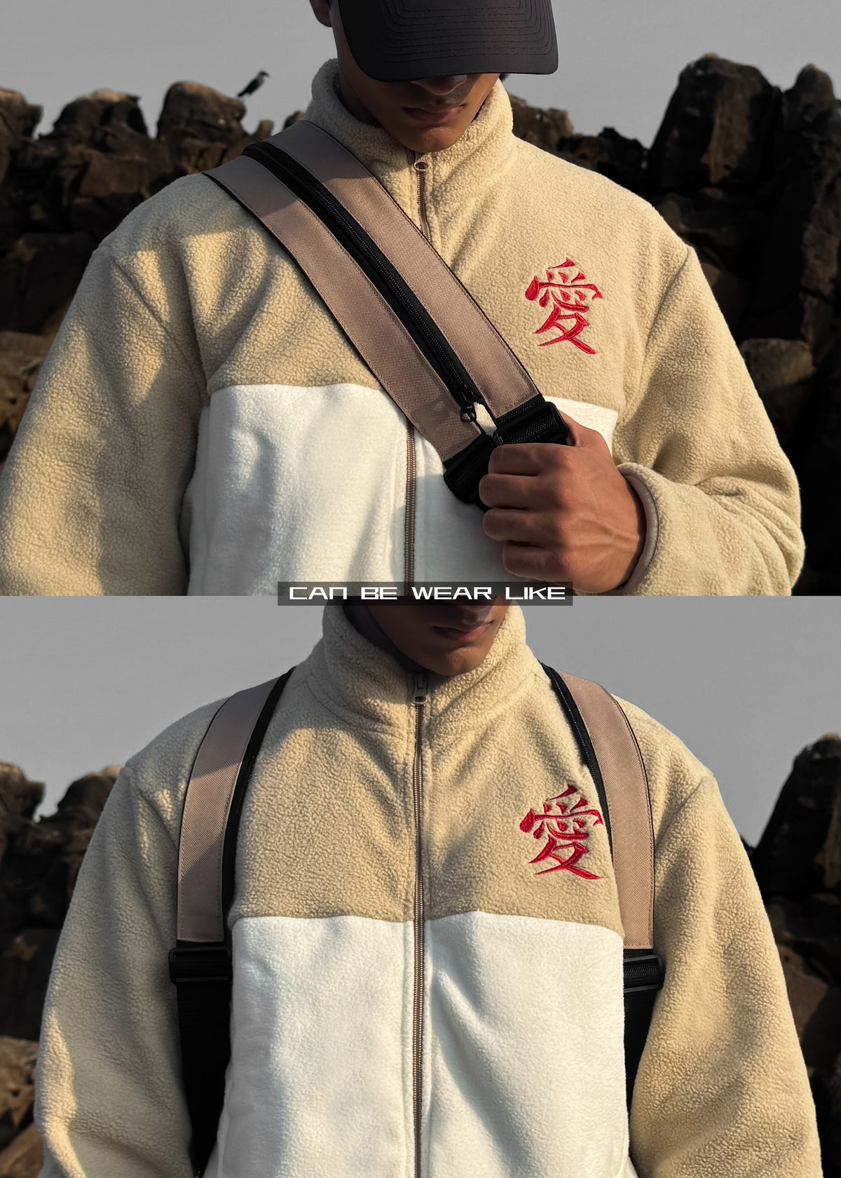 SAND KING / CROSSBODY BACKPACK