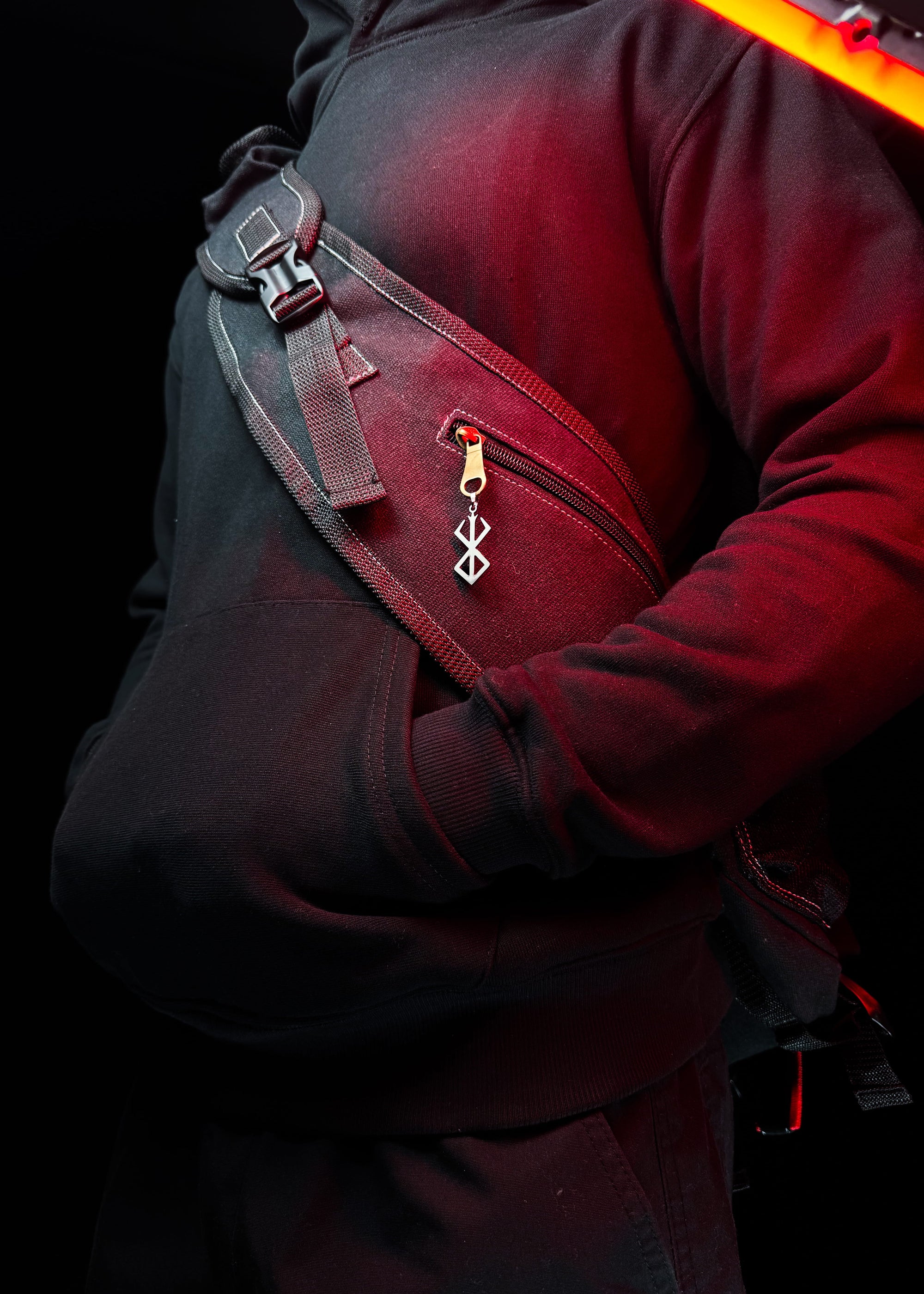 BERSERK DENIM / CROSSBODY BACKPACK