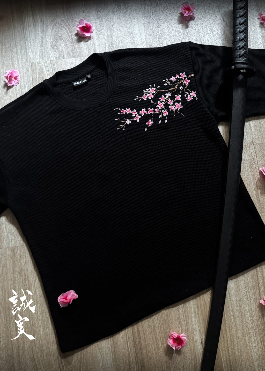 WAFFLE CHERRY BLOSSOM / FULL SLEEVE