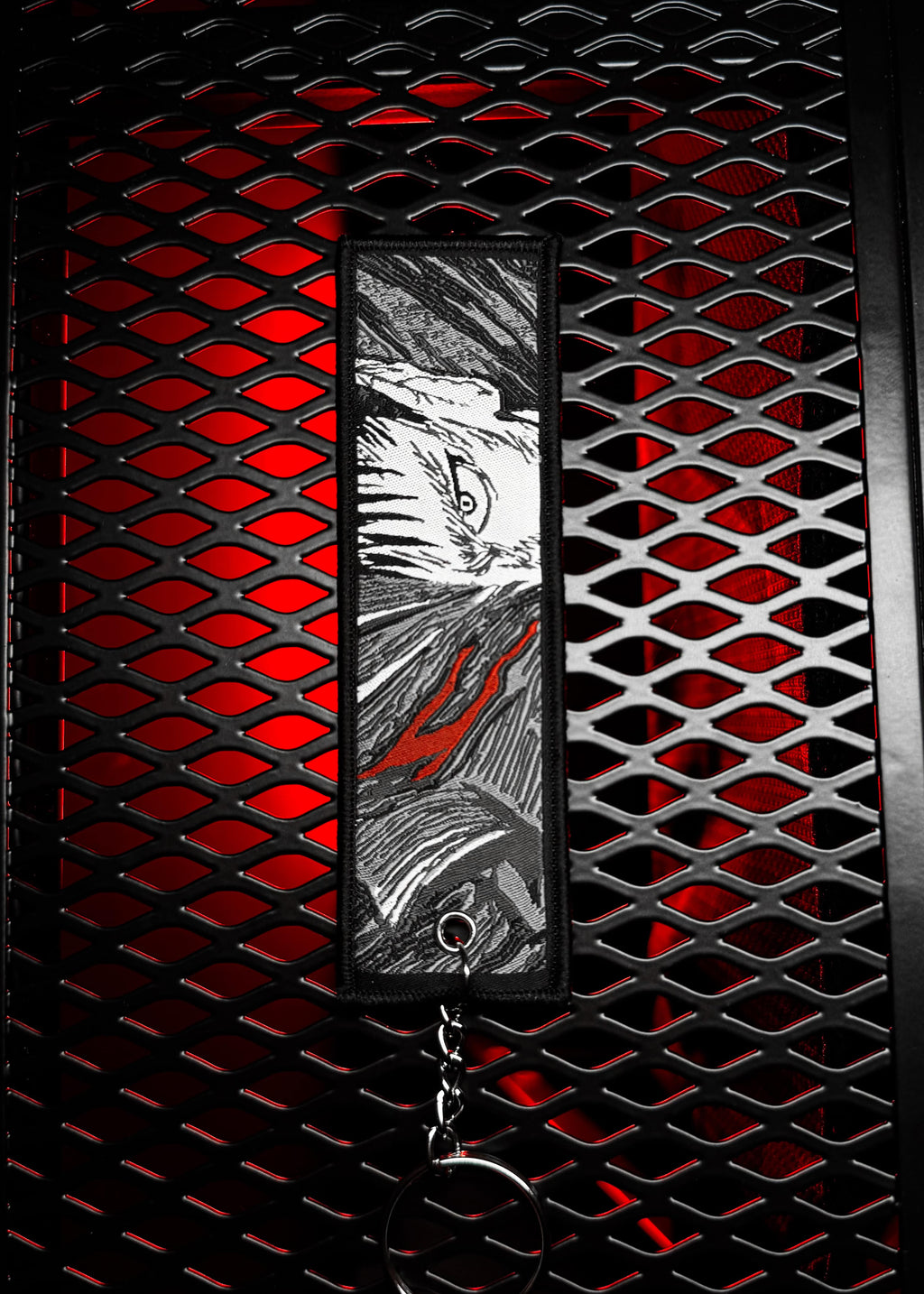 DEMON / WOVEN KEYCHAIN