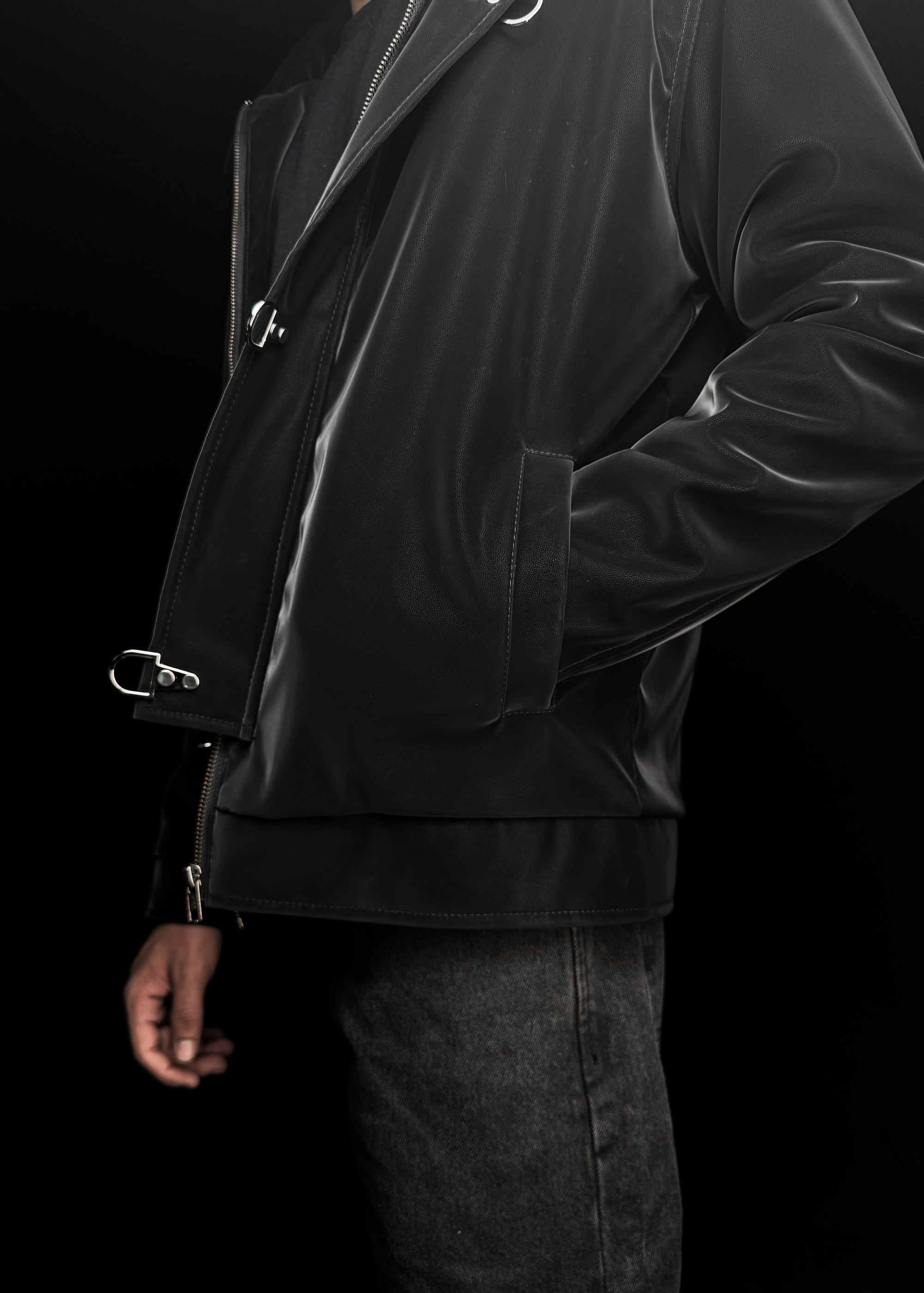 IRON HOOK / LEATHER JACKET
