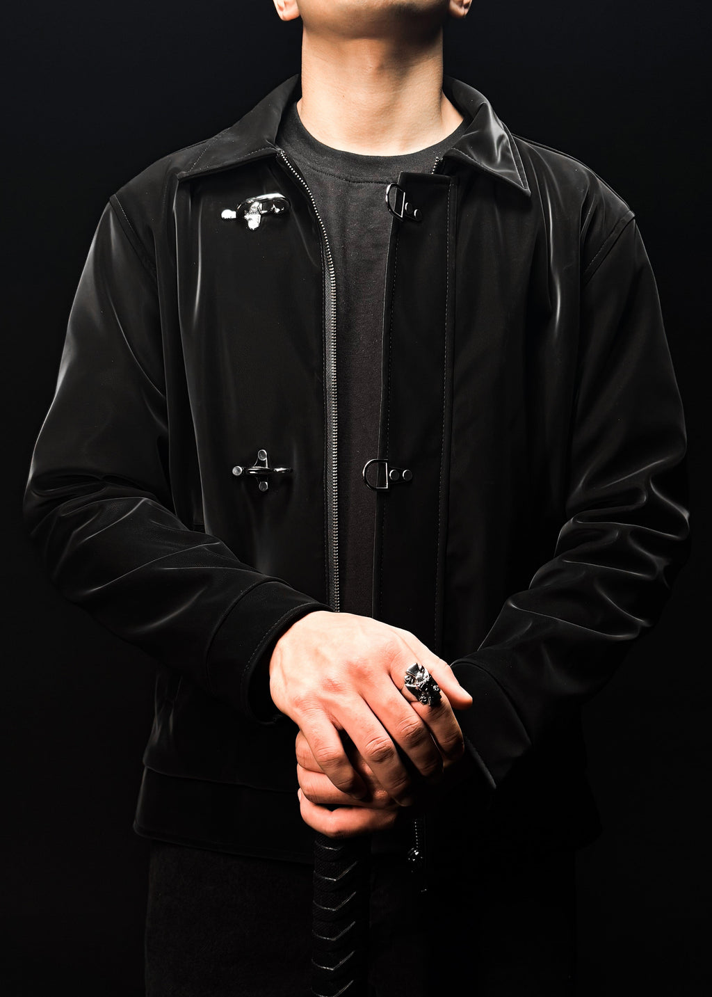 IRON HOOK / LEATHER JACKET