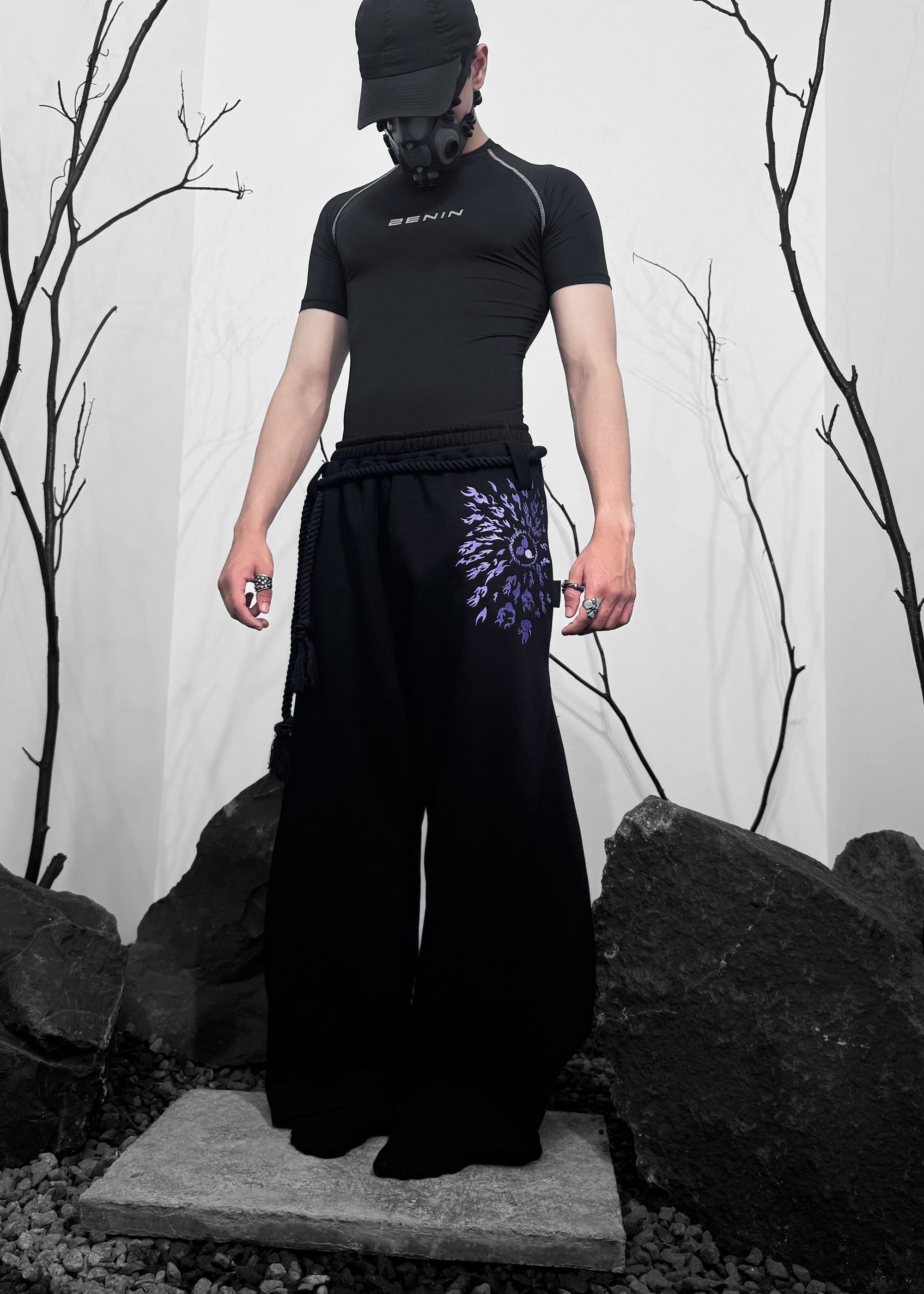 SASUKE CURSE / BARREL SWEATPANT