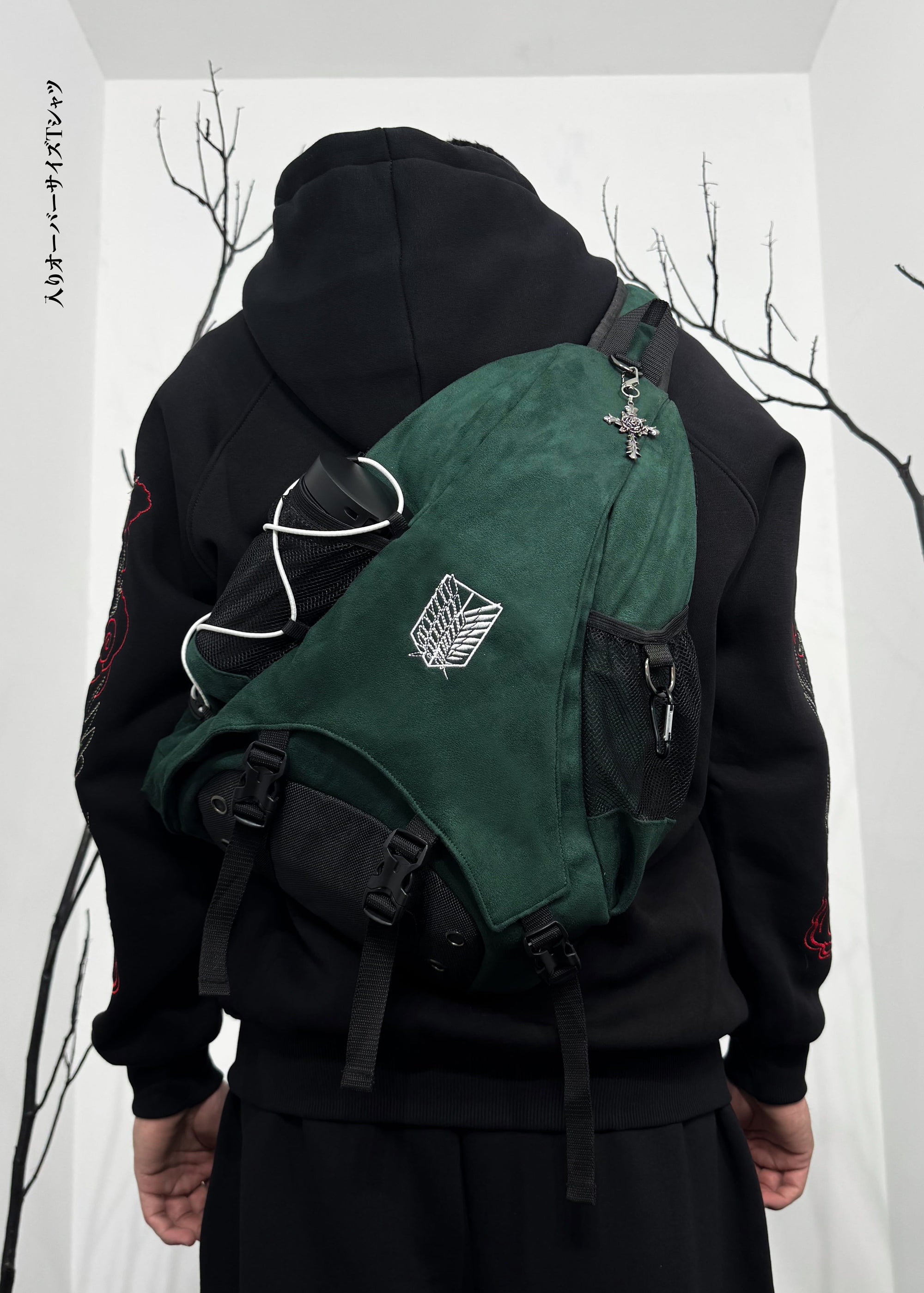 AOT SUEDE / CROSSBODY BACKPACK